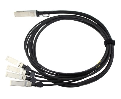 40G QSFP+ to 4×10G SFP+ Breakout Passive Copper Cable